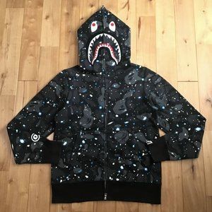 Bape space hoodie size M